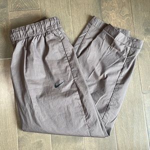 Nike high rise nylon pants. Size M.